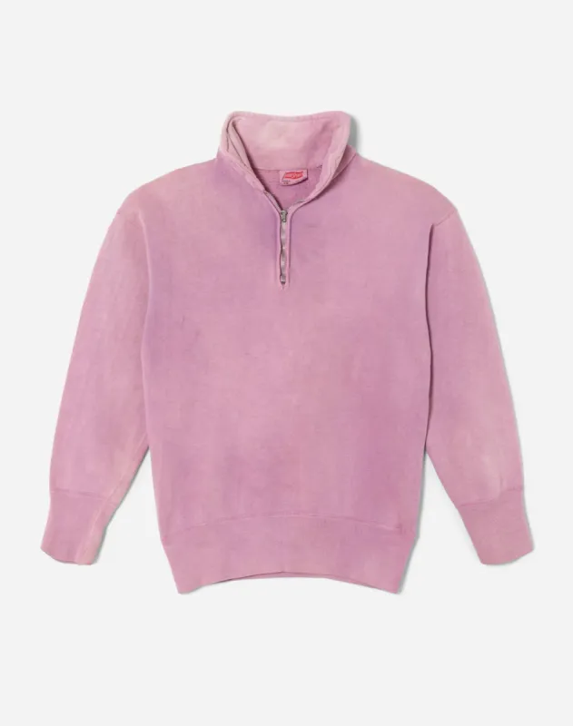 50s Hanes Purple Wind Shield Sweatshirt sold by Re/Done