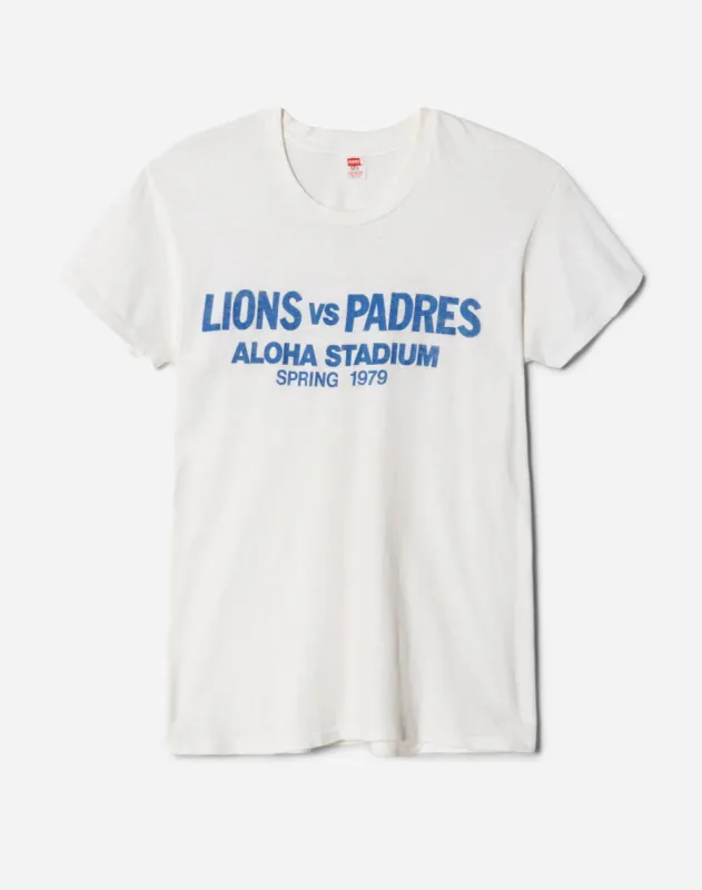 70s Hanes Aloha Stadium Tee sold by Re/Done
