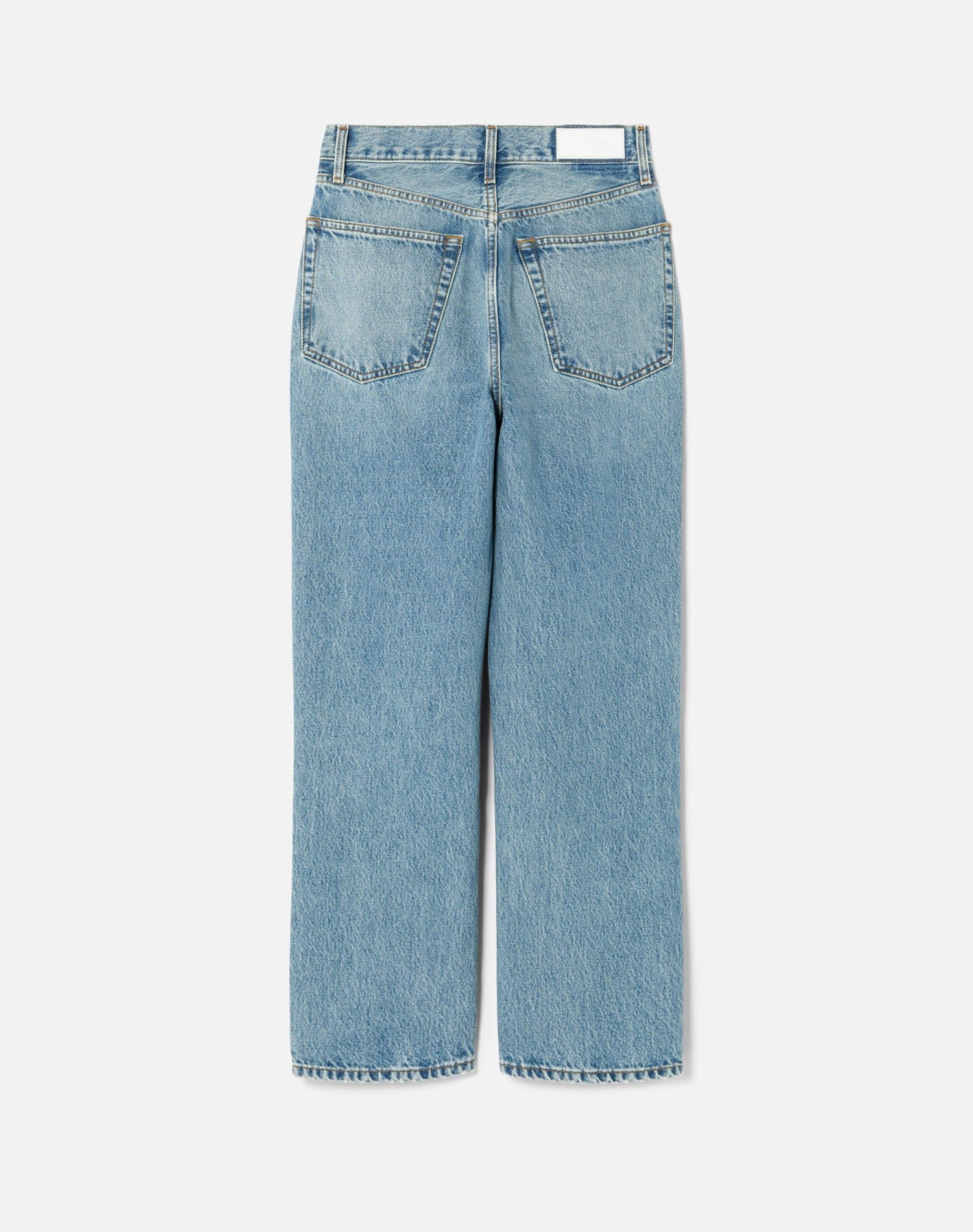 90s Crop Low Slung - Cool Medium Blue sold by Re/Done product image thumbnail 2