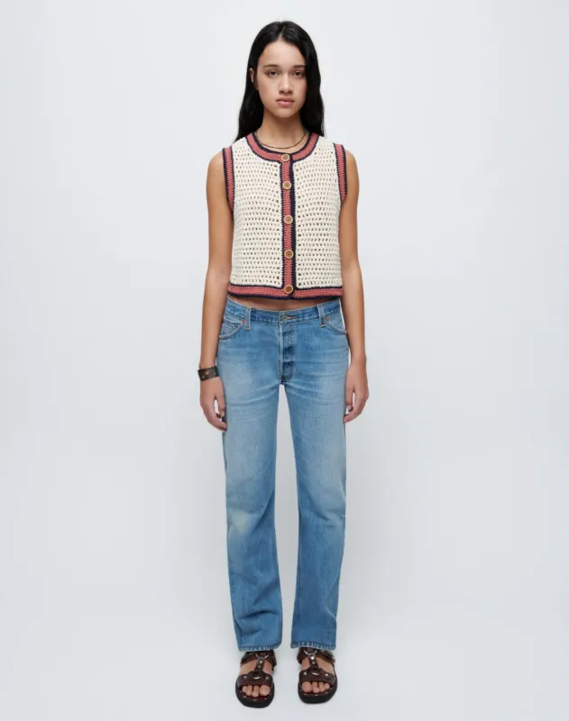 Levi's Low Slung Straight - Indigo made by Re/Done