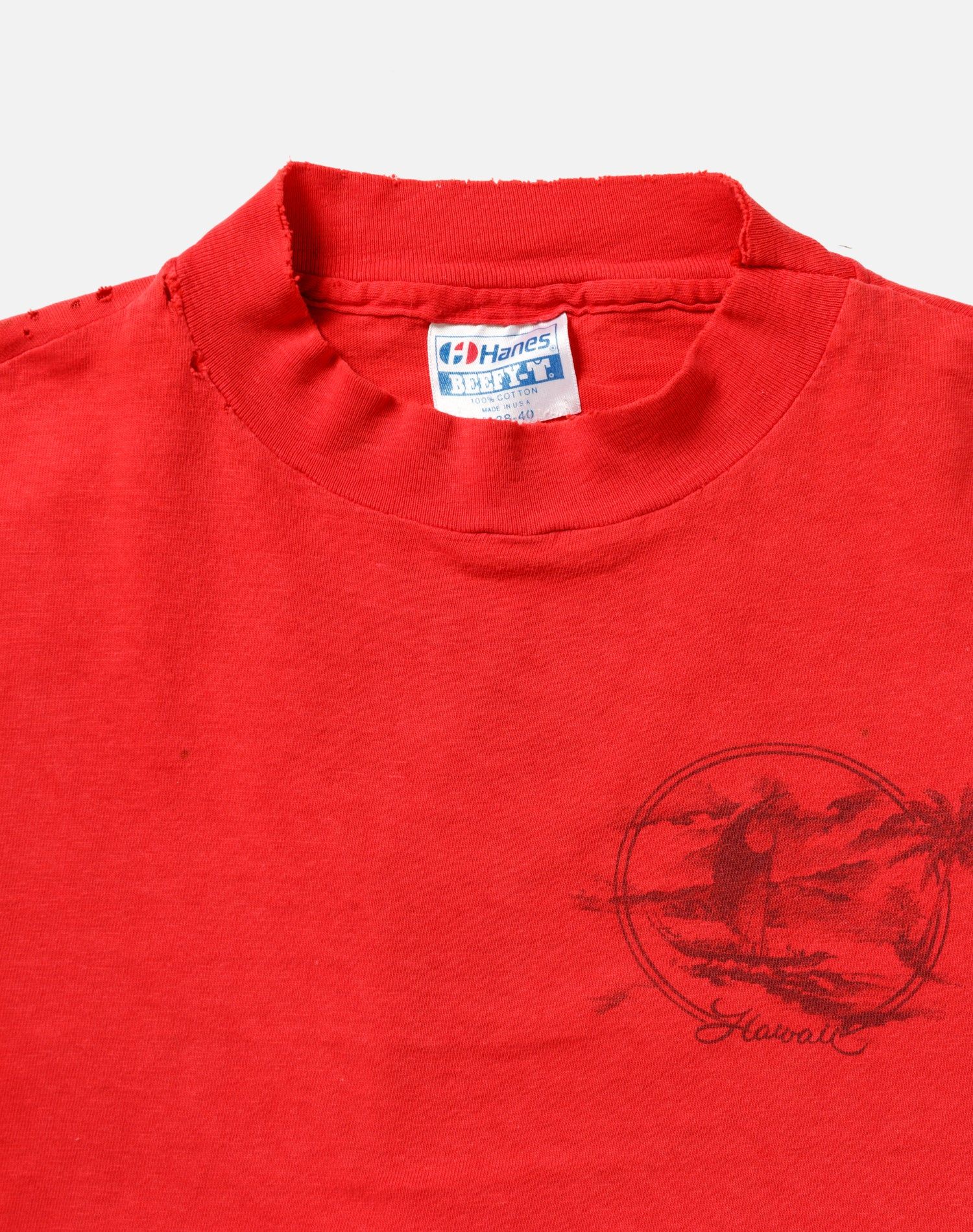 80s Hanes Hawaii Tee -#43 sold by Re/Done product image thumbnail 3