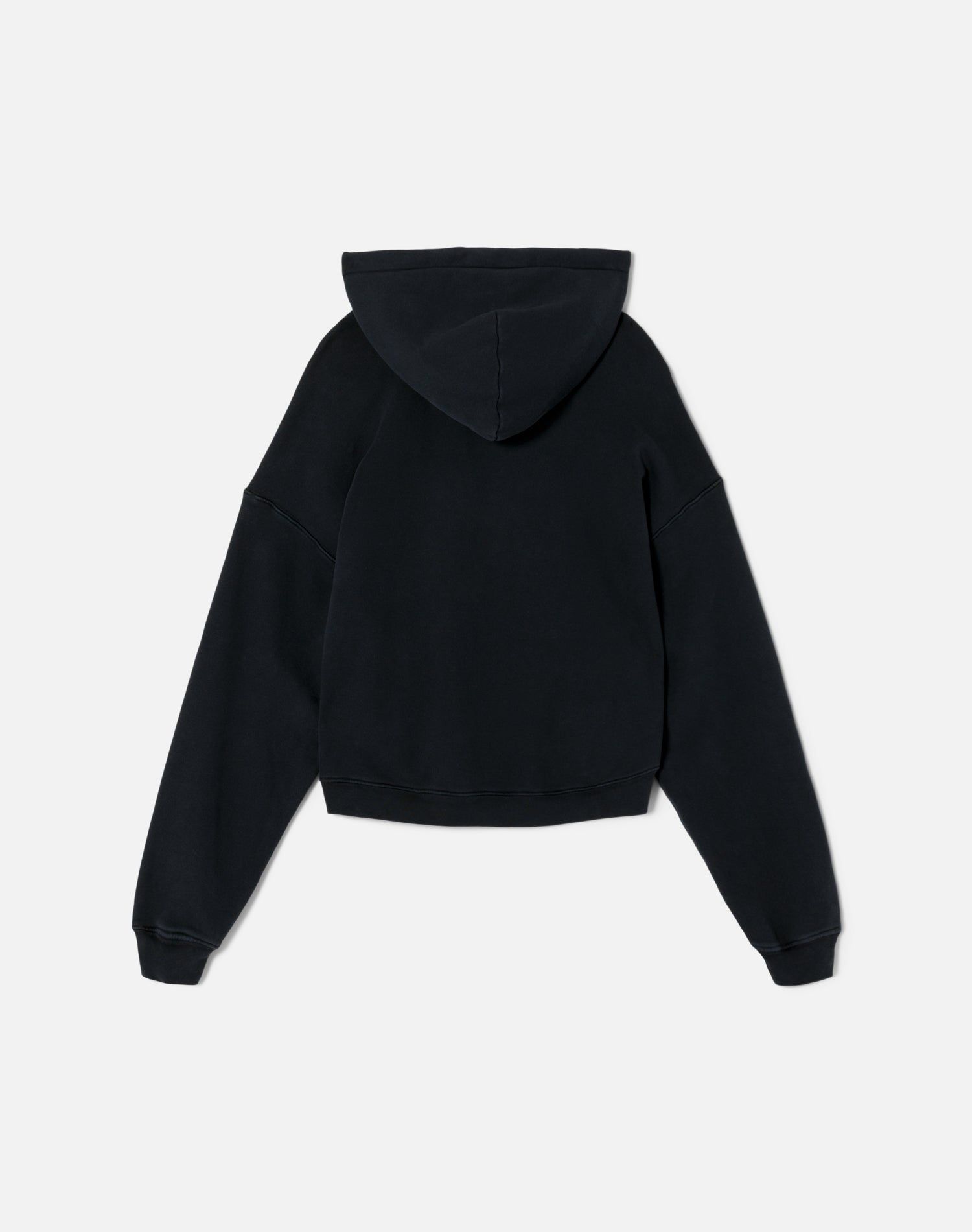Oversized "Girl" Graphic Hoodie - Vintage Black sold by Re/Done product image thumbnail 2