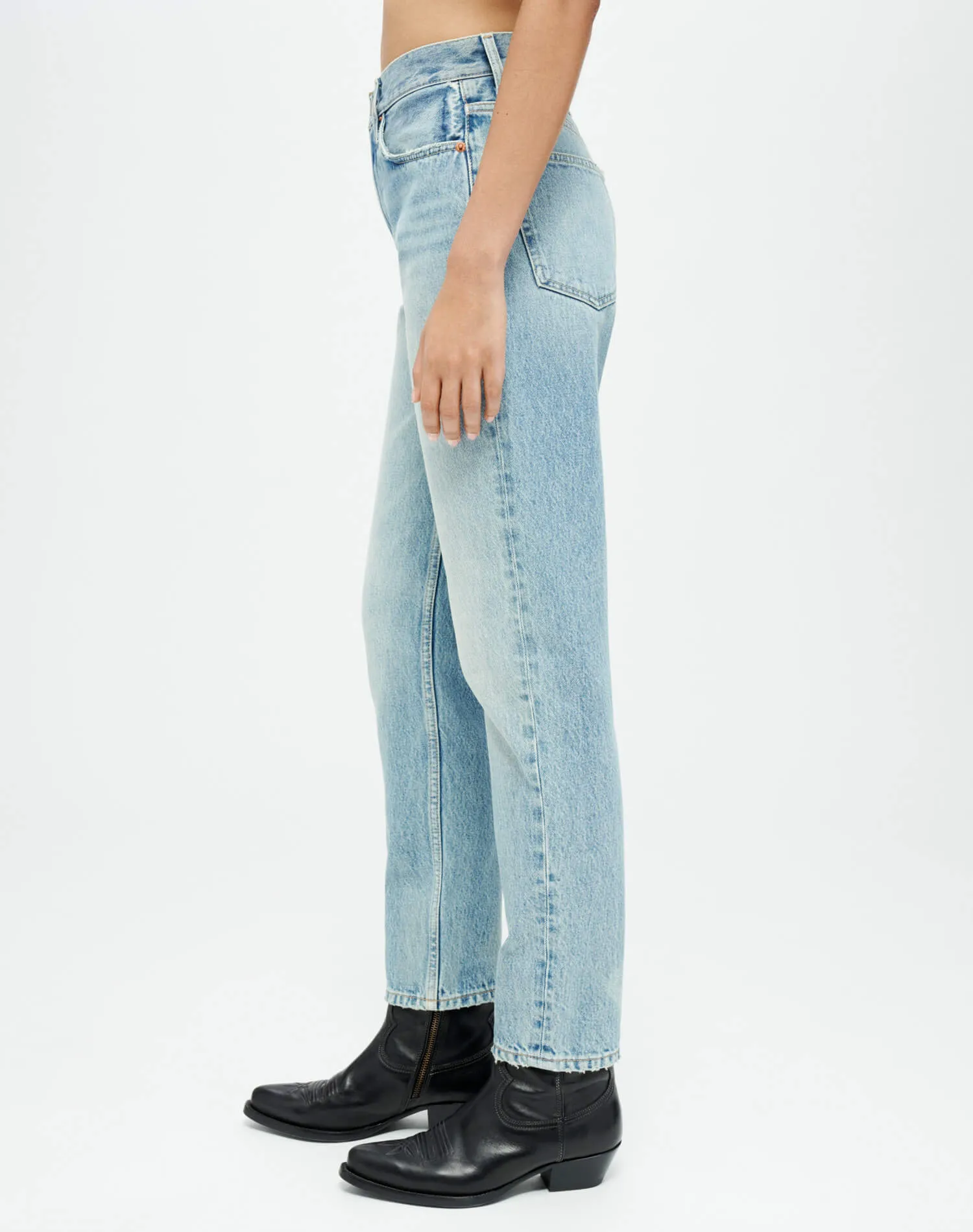 Taper Jean - Favorite Bleu sold by Re/Done product image thumbnail 3