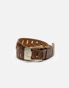 1970s Brown Rocker Belt - # 108 sold by Re/Done
