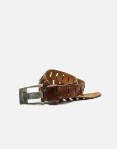 1970s Brown Rocker Belt - # 108 sold by Re/Done