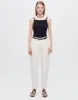 Hanes Pointelle Square Neck Tank - Black sold by Re/Done
