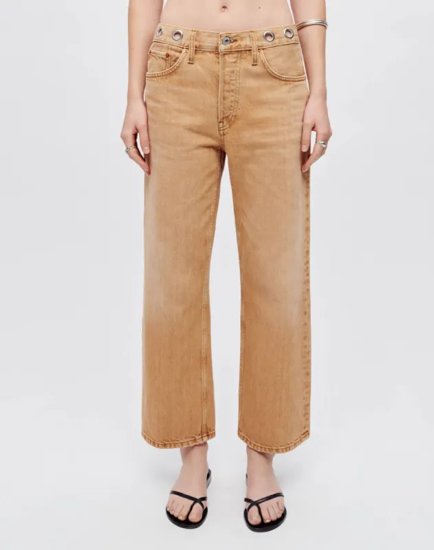 Loose Crop - Grommet Desert Sand made by Re/Done