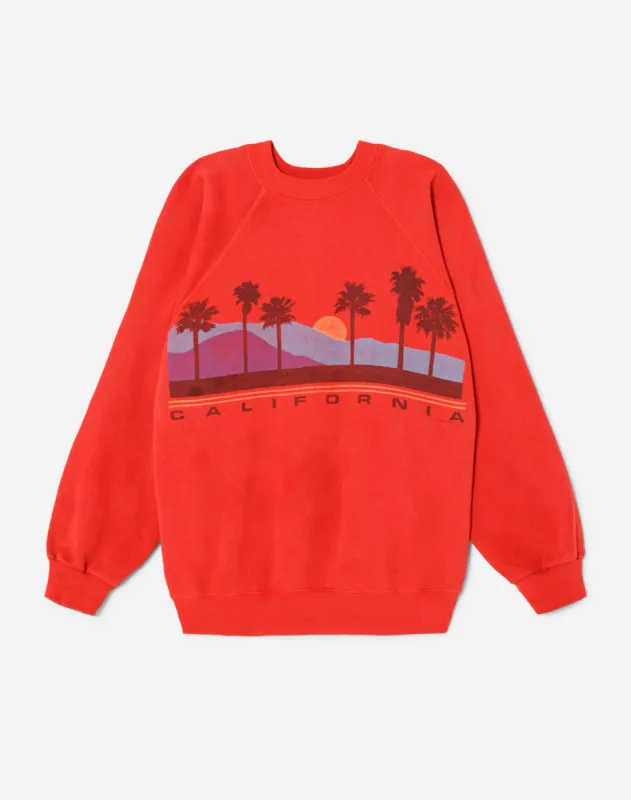 90s California Sunrise Sweatshirt - #216 sold by Re/Done