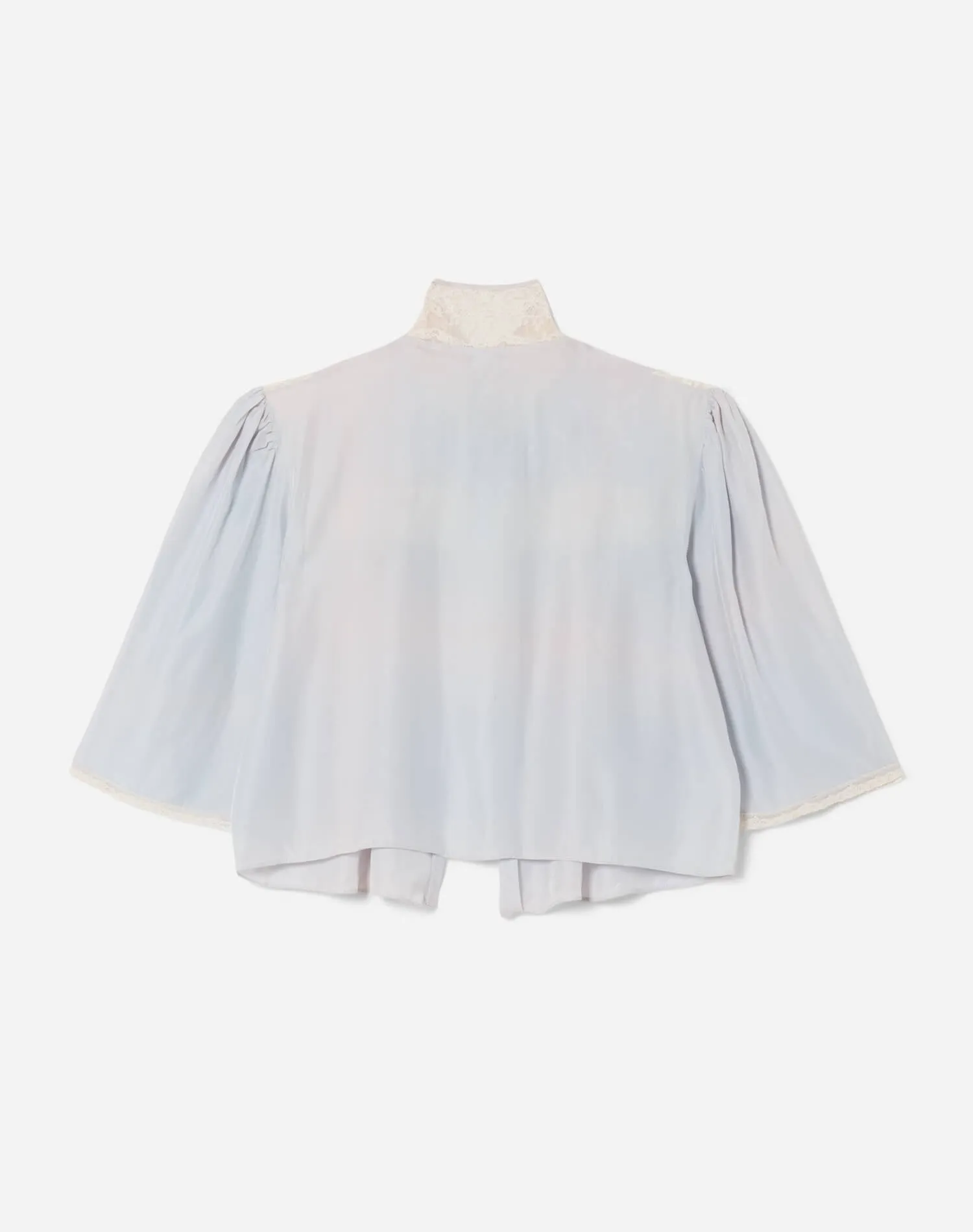 40s Silky Rayon Bed Jacket - #14 sold by Re/Done product image thumbnail 2