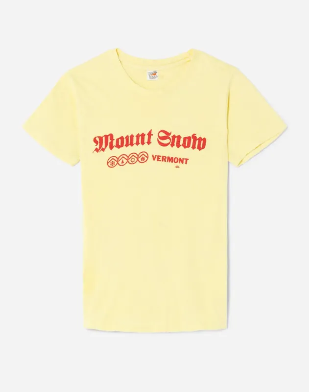 70s Mount Snow Tee - #214 sold by Re/Done