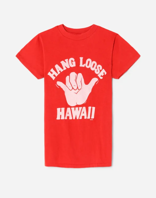 80s Hang Loose Tee - #207 sold by Re/Done
