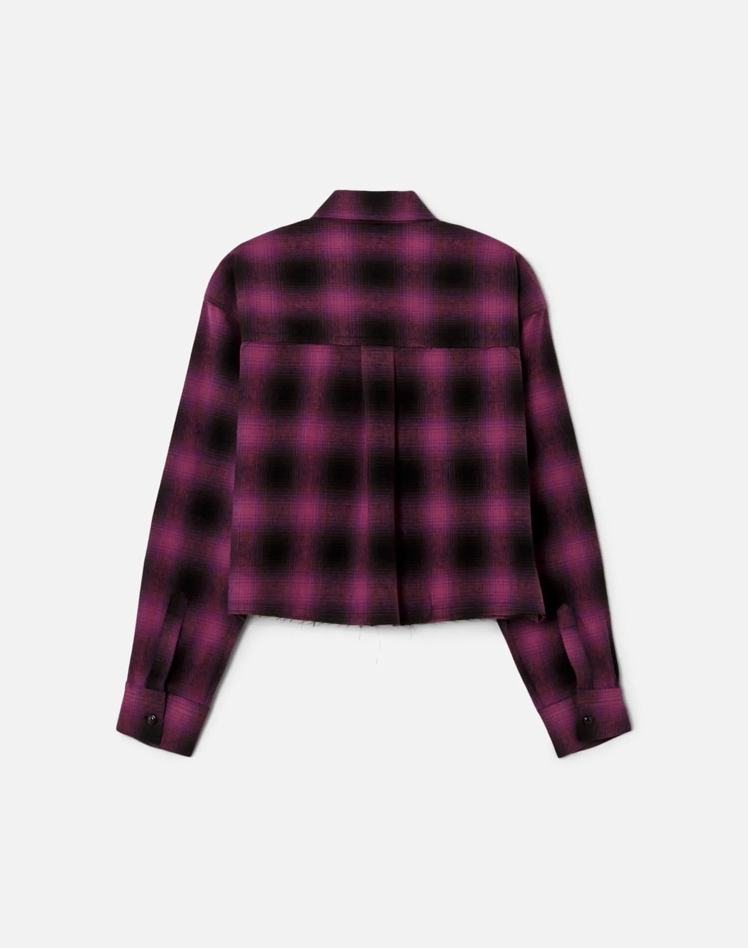 Raw Plaid Shirt - Purple Shadow Plaid sold by Re/Done product image thumbnail 2