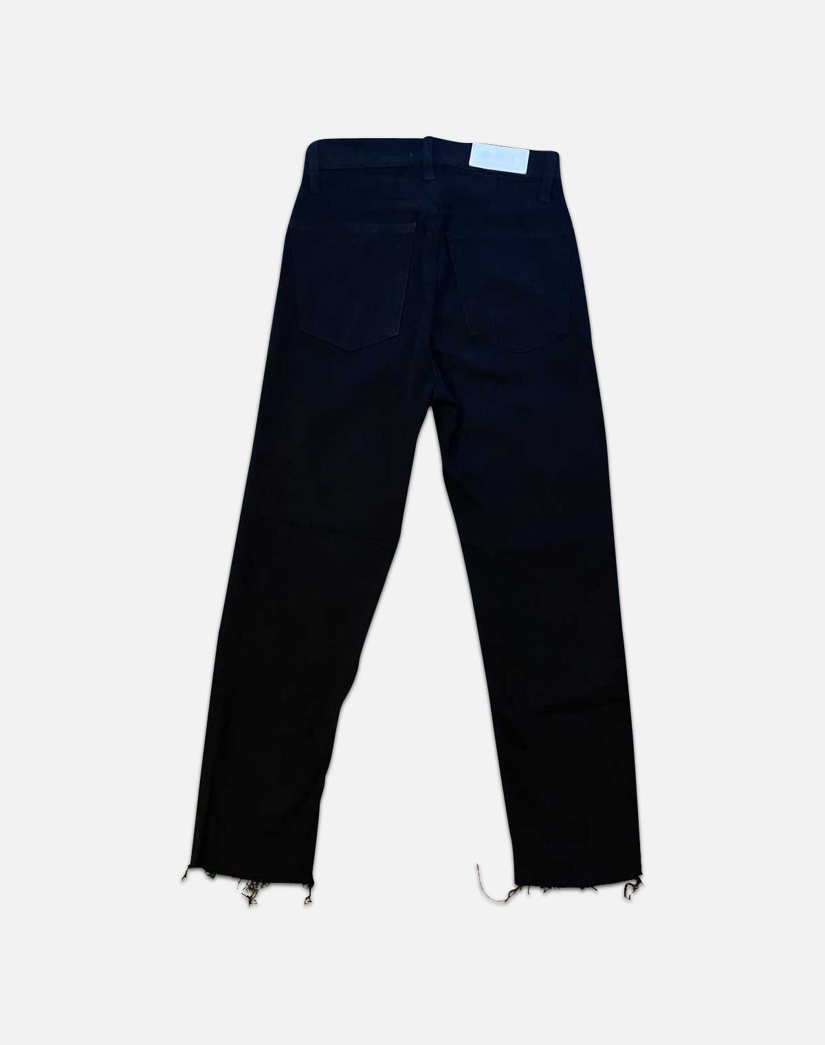 Comfort Stretch High Rise Stove Pipe - Jet Black sold by Re/Done product image thumbnail 2