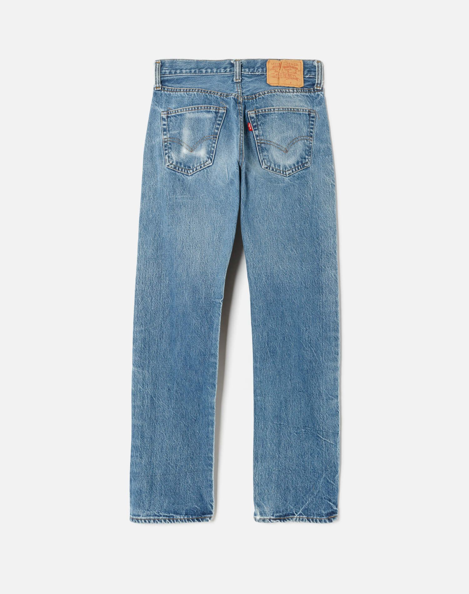 1970s Vintage Levi's 501 Selvedge Button Fly Jean Size 25 - #132 sold by Re/Done product image thumbnail 2