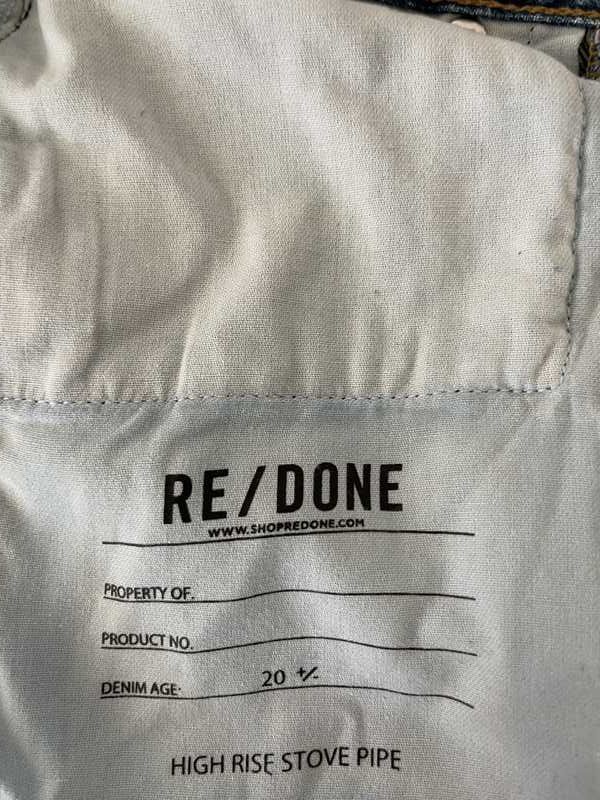 High Rise Stove Pipe sold by Re/Done product image thumbnail 2