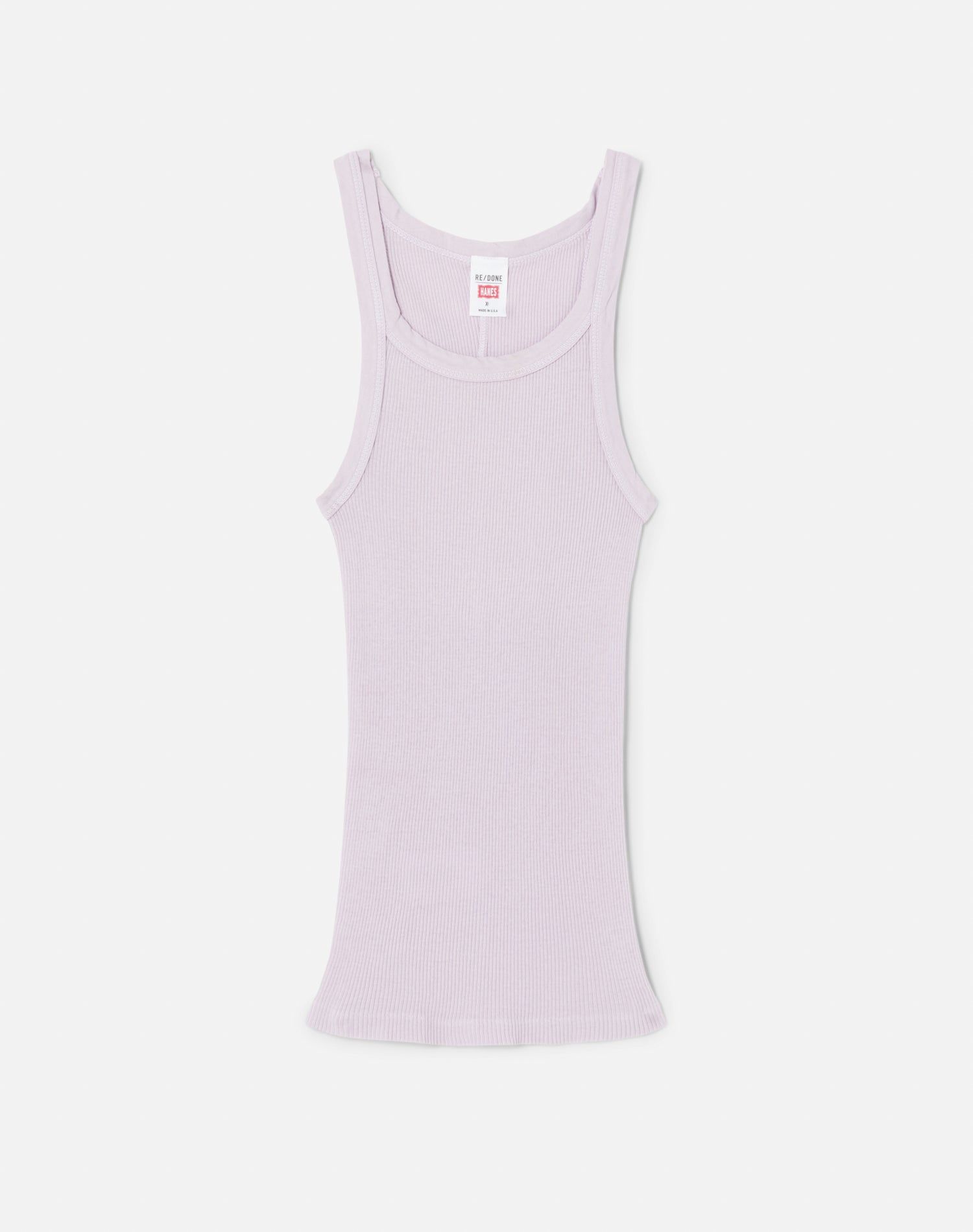 Ribbed Tank - Lilac sold by Re/Done