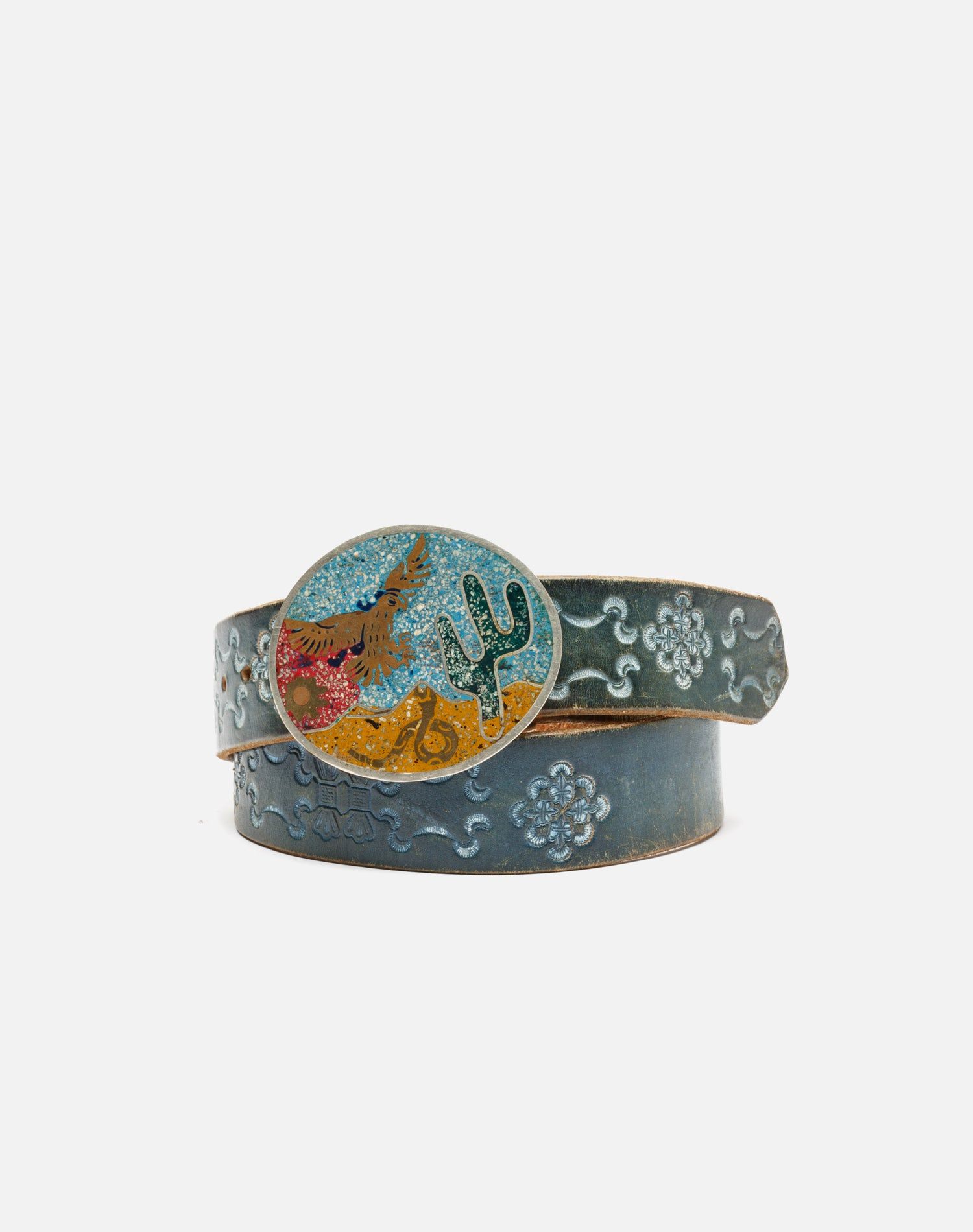 70s Desert Buckle On Embossed Belt sold by Re/Done product image thumbnail 3