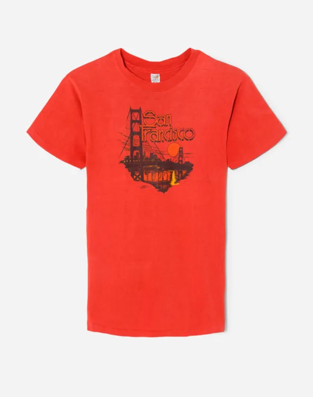70s Hanes San Francisco Tourist Tee -#27 sold by Re/Done