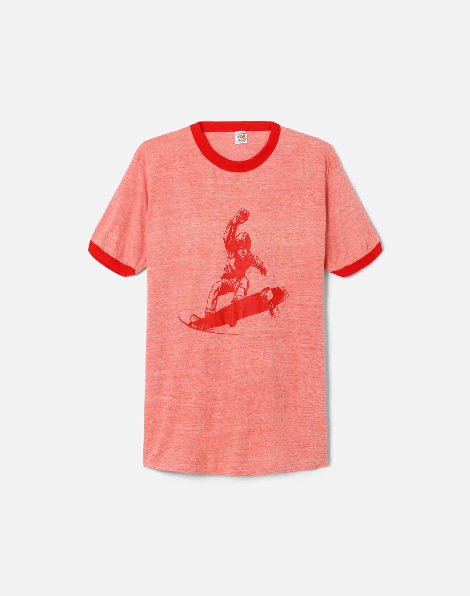 70s Hanes Skateboard Ringer Tee sold by Re/Done