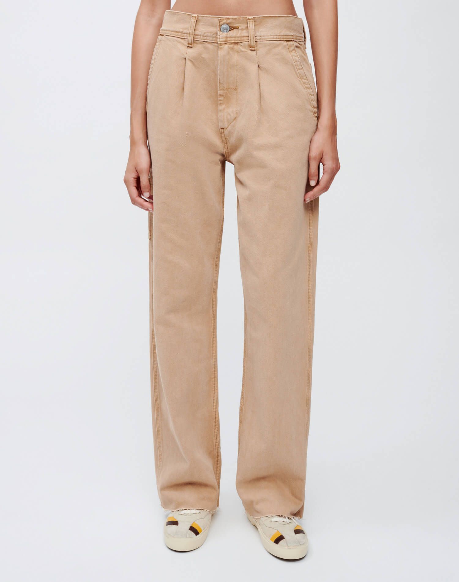 Utility Loose Jean - Washed Khaki sold by Re/Done