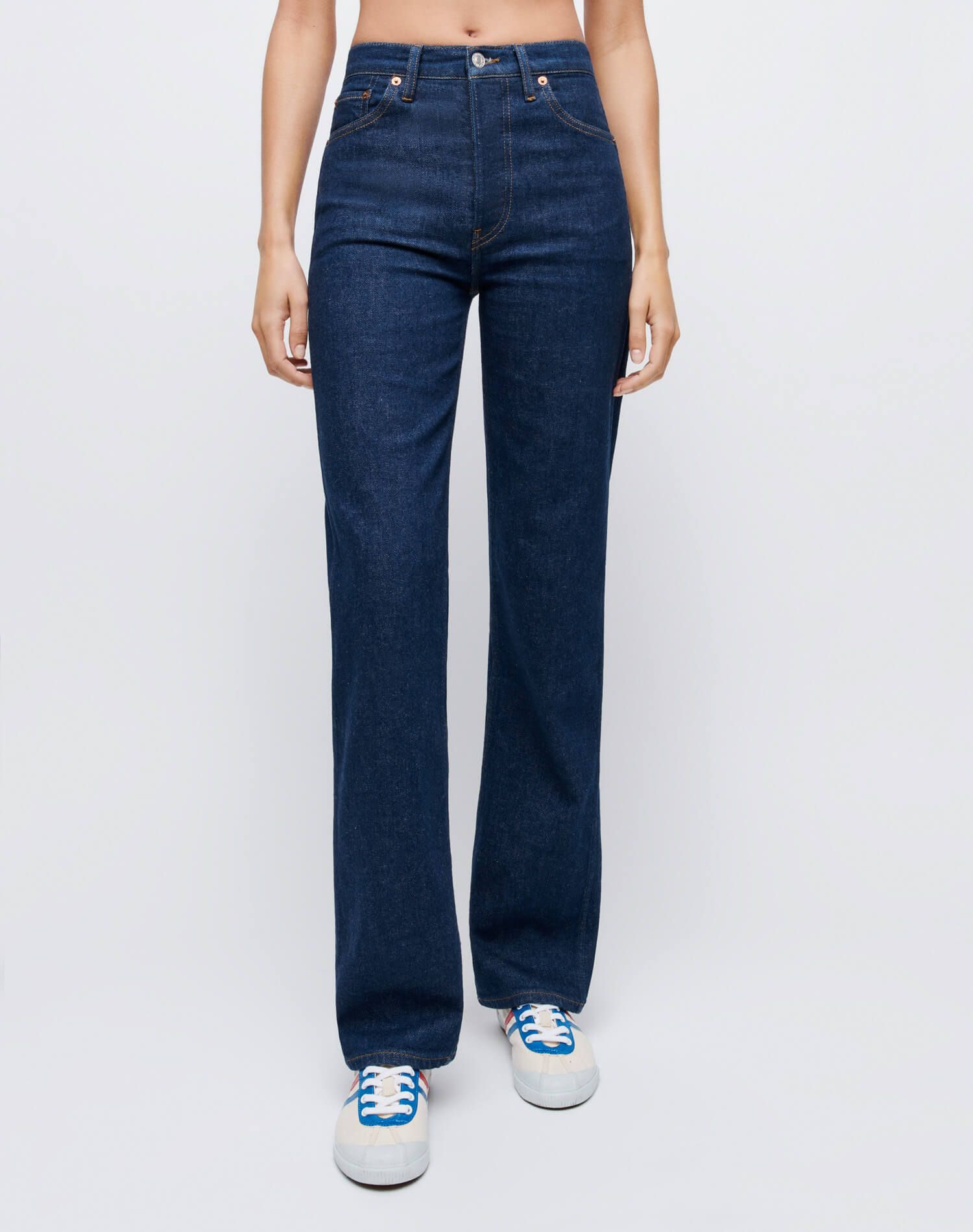 Comfort Stretch High Rise Loose - Rigid Like sold by Re/Done product image thumbnail 2