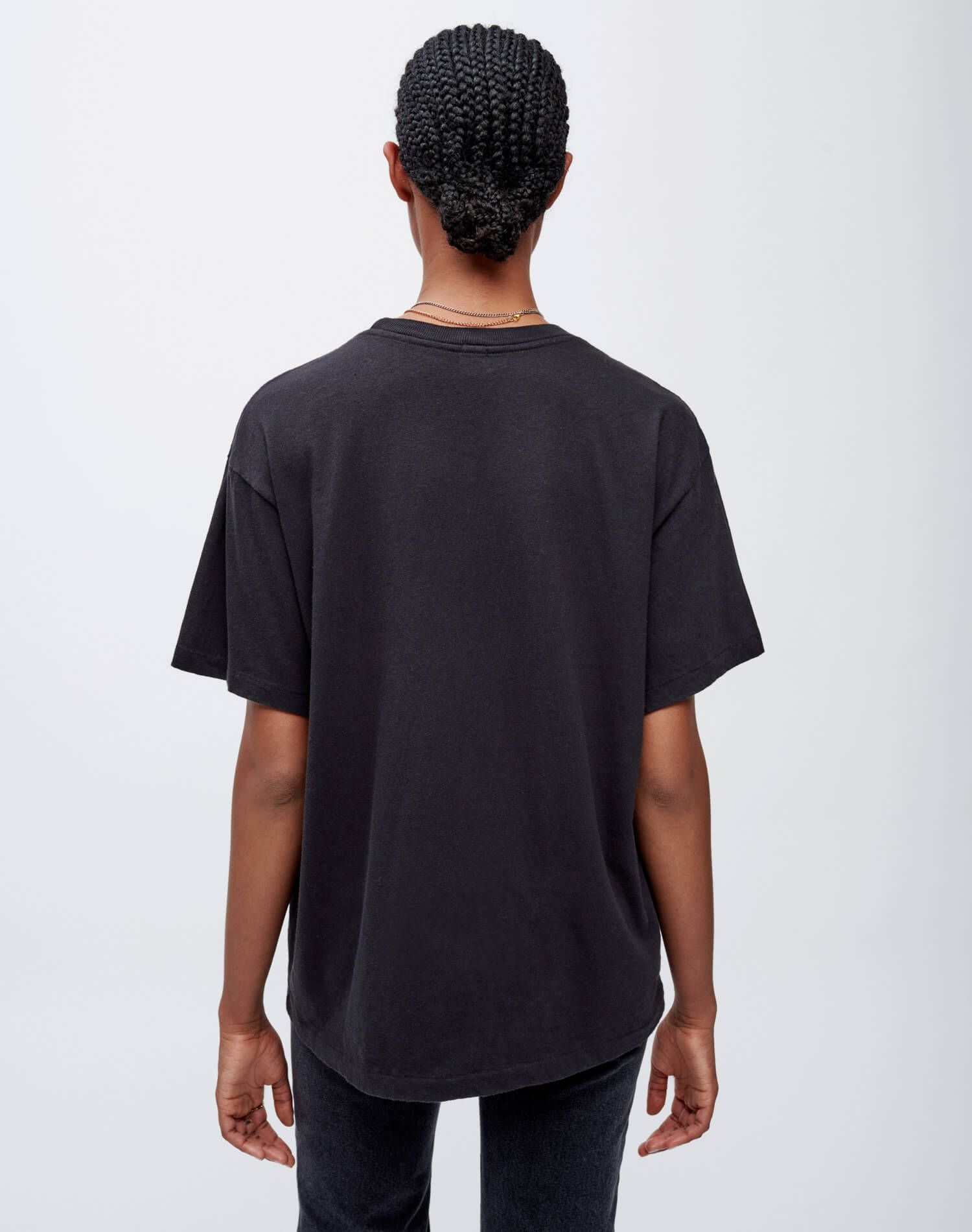 90s Easy "Spaced Out" Tee - Washed Black sold by Re/Done product image thumbnail 5