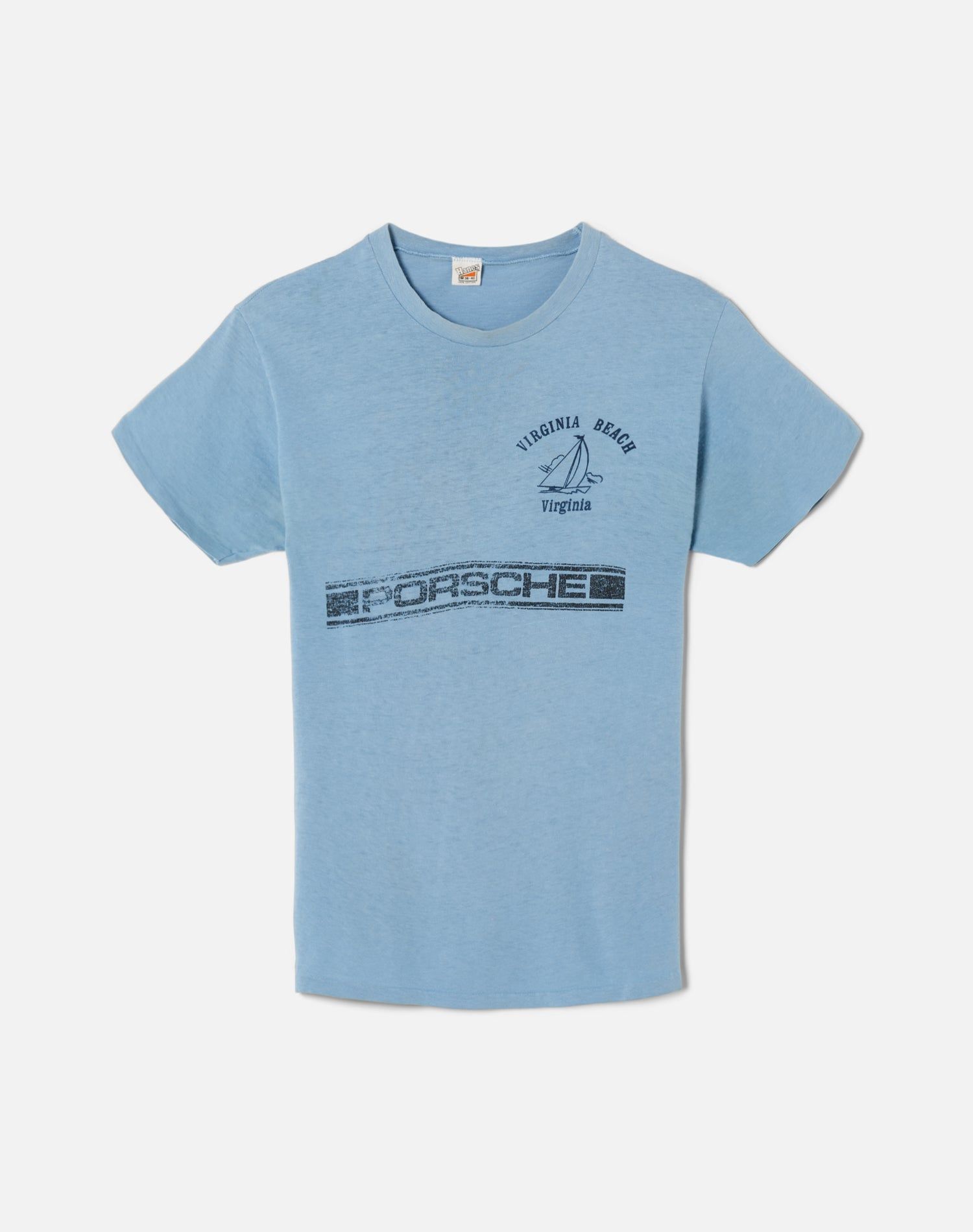 70s Hanes Porsche Tee -#37 sold by Re/Done