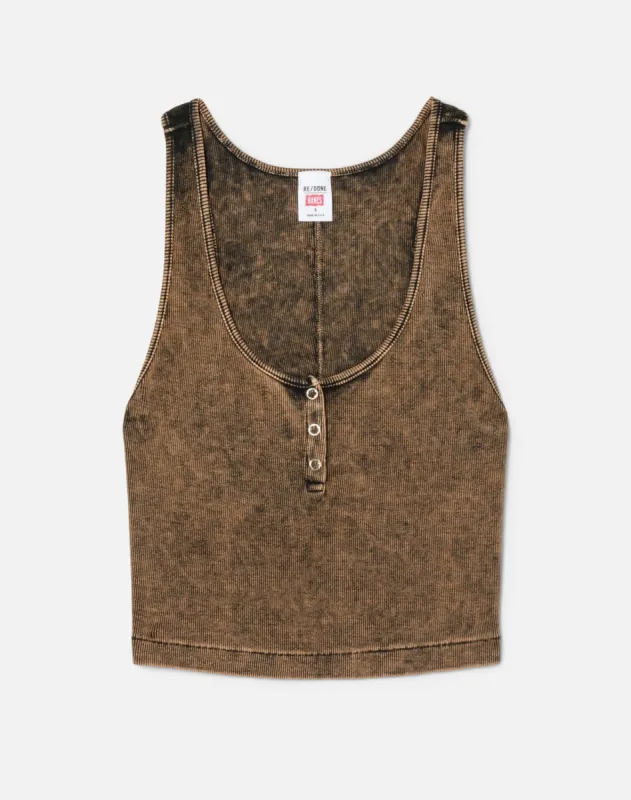 Henley Tank - LSD Ginger made by Re/Done