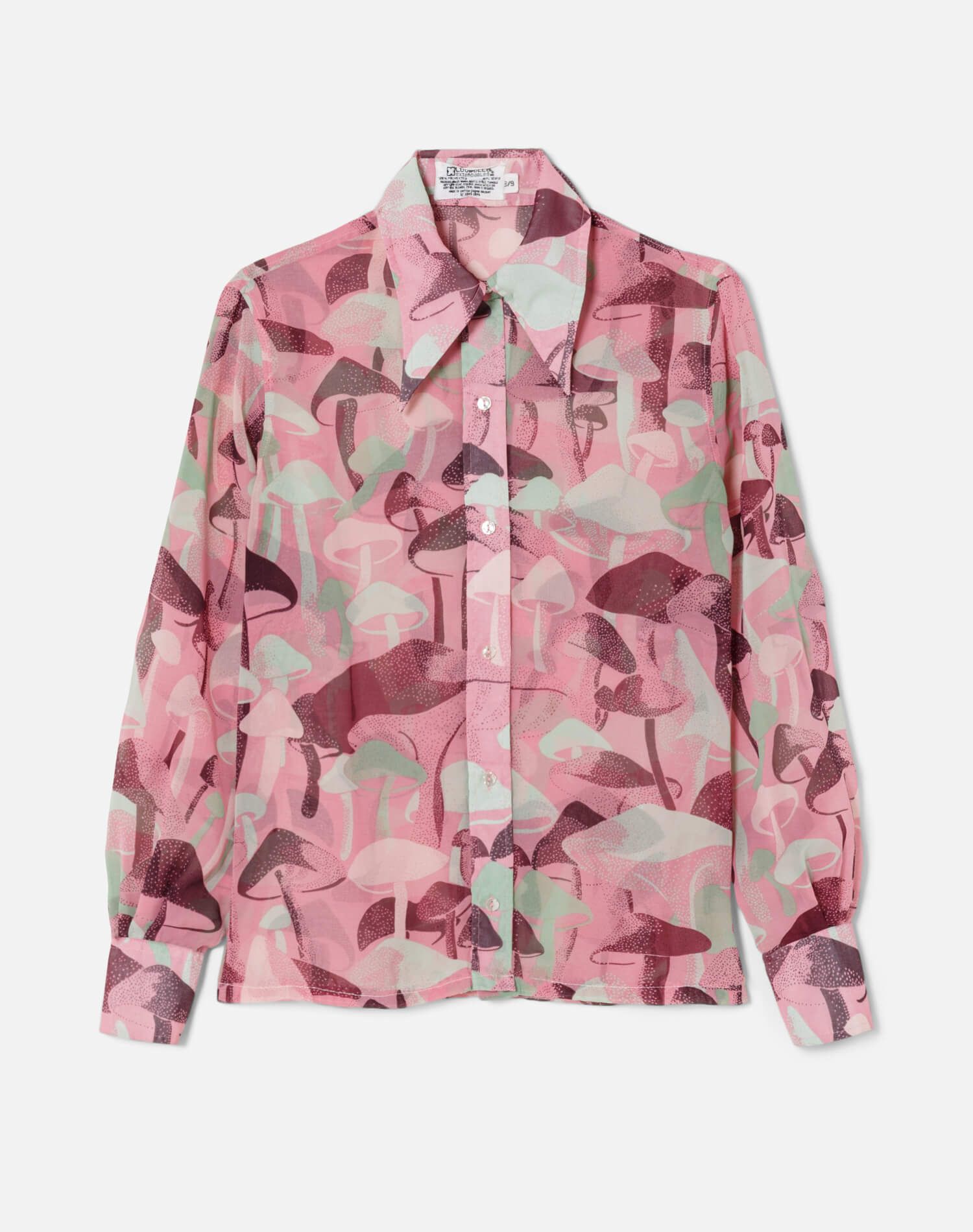 60s Mushroom Button Up - #9 sold by Re/Done
