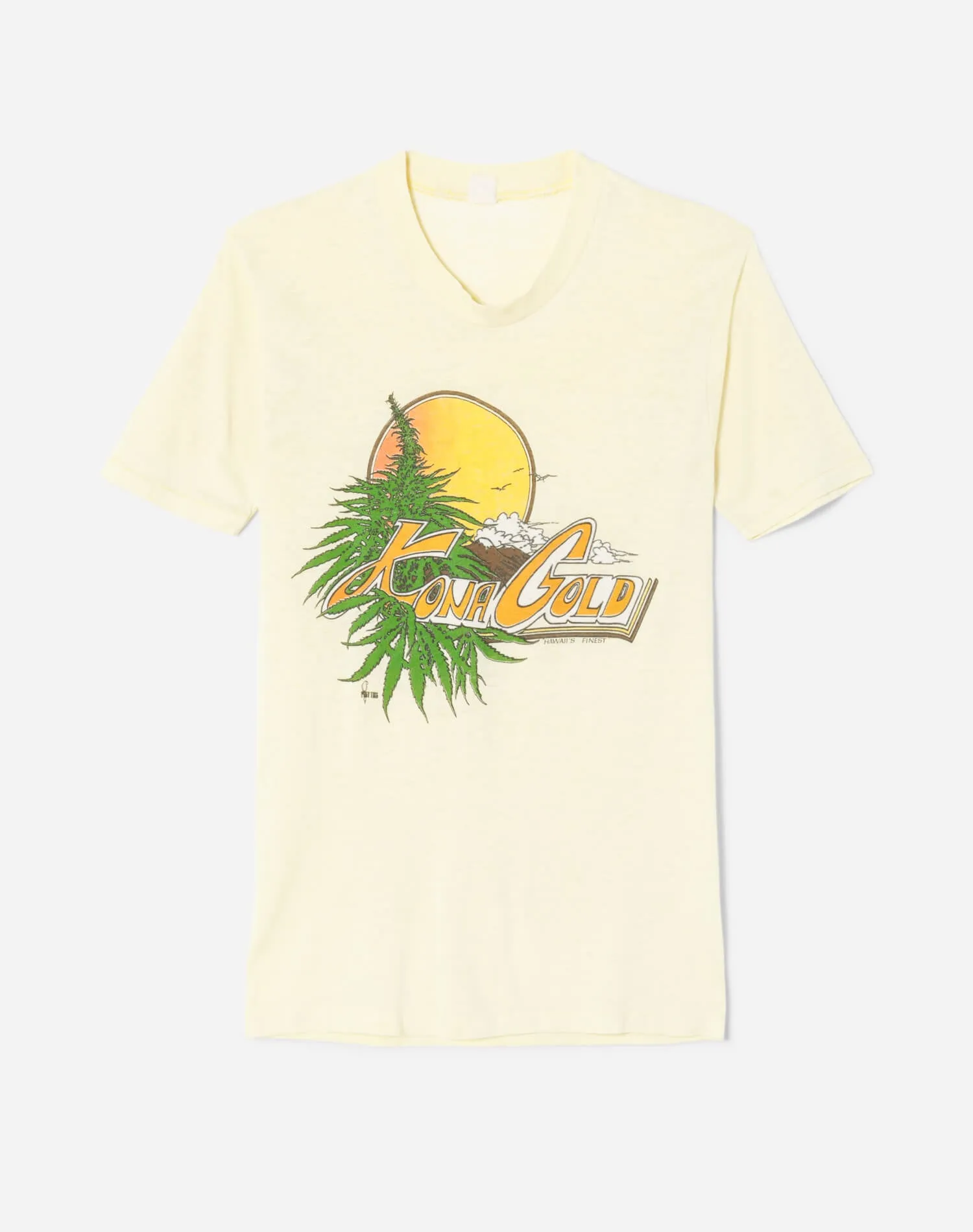 80s Kona Gold Tee sold by Re/Done