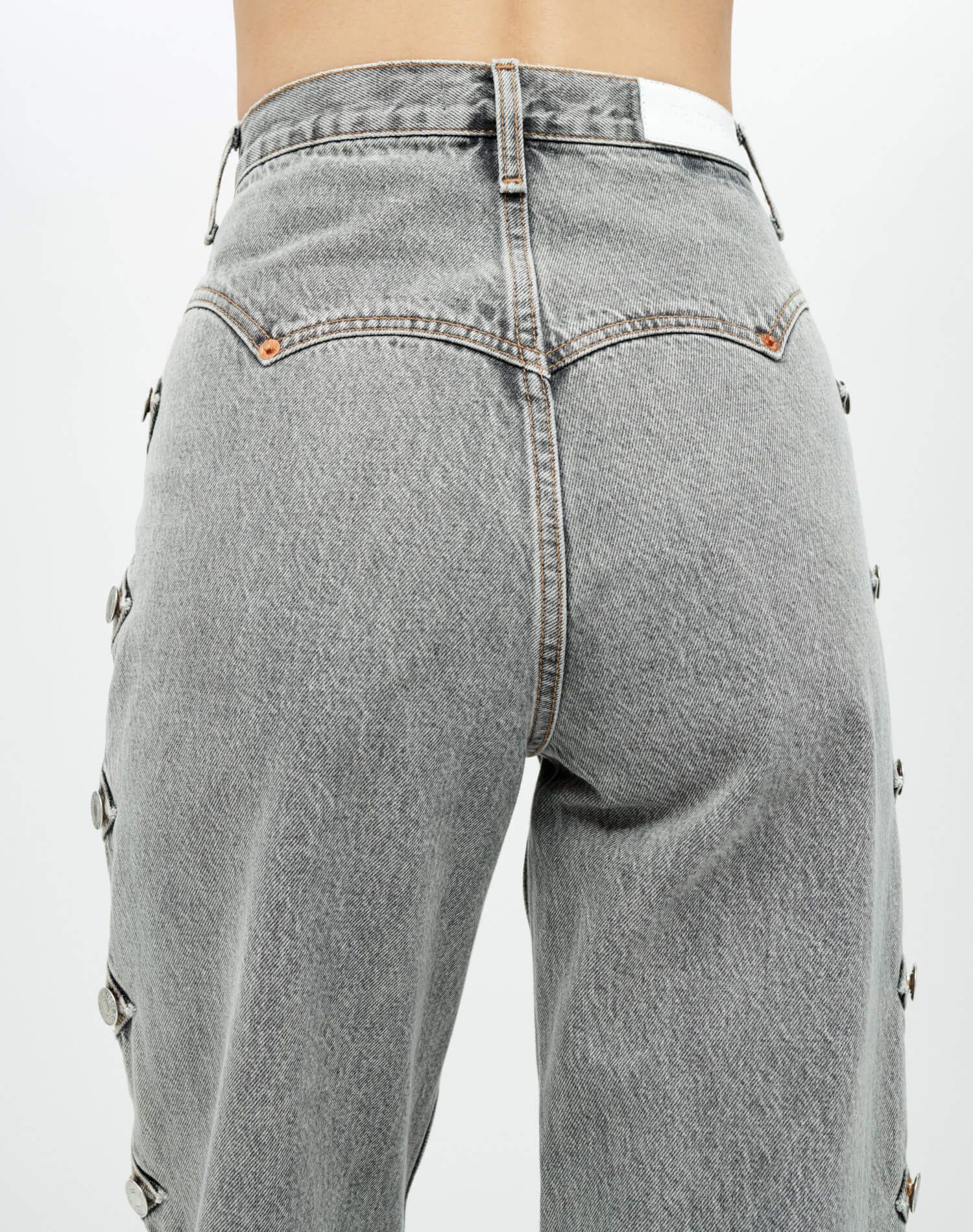 Western Loose Jean - Silver Back sold by Re/Done product image thumbnail 5