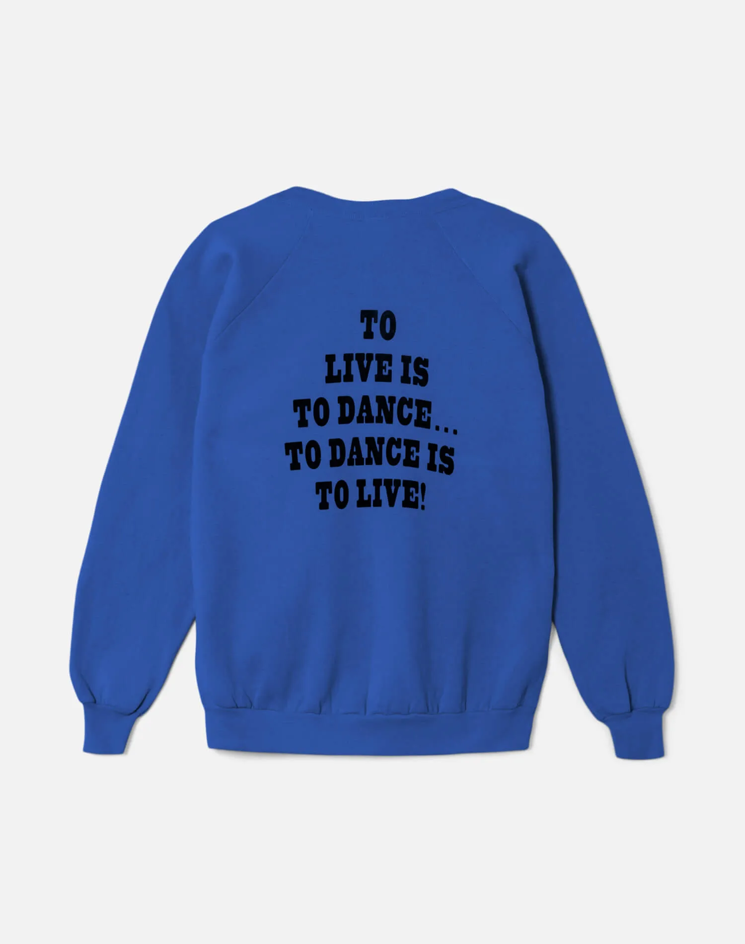 Upcycled "Snoopy Dancing" Sweatshirt in Blue - 11229721 sold by Re/Done product image thumbnail 2