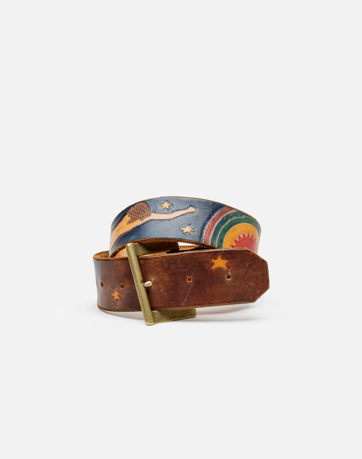 60s Sun, Rainbow, And Stars Belt - #681 sold by Re/Done product image thumbnail 2