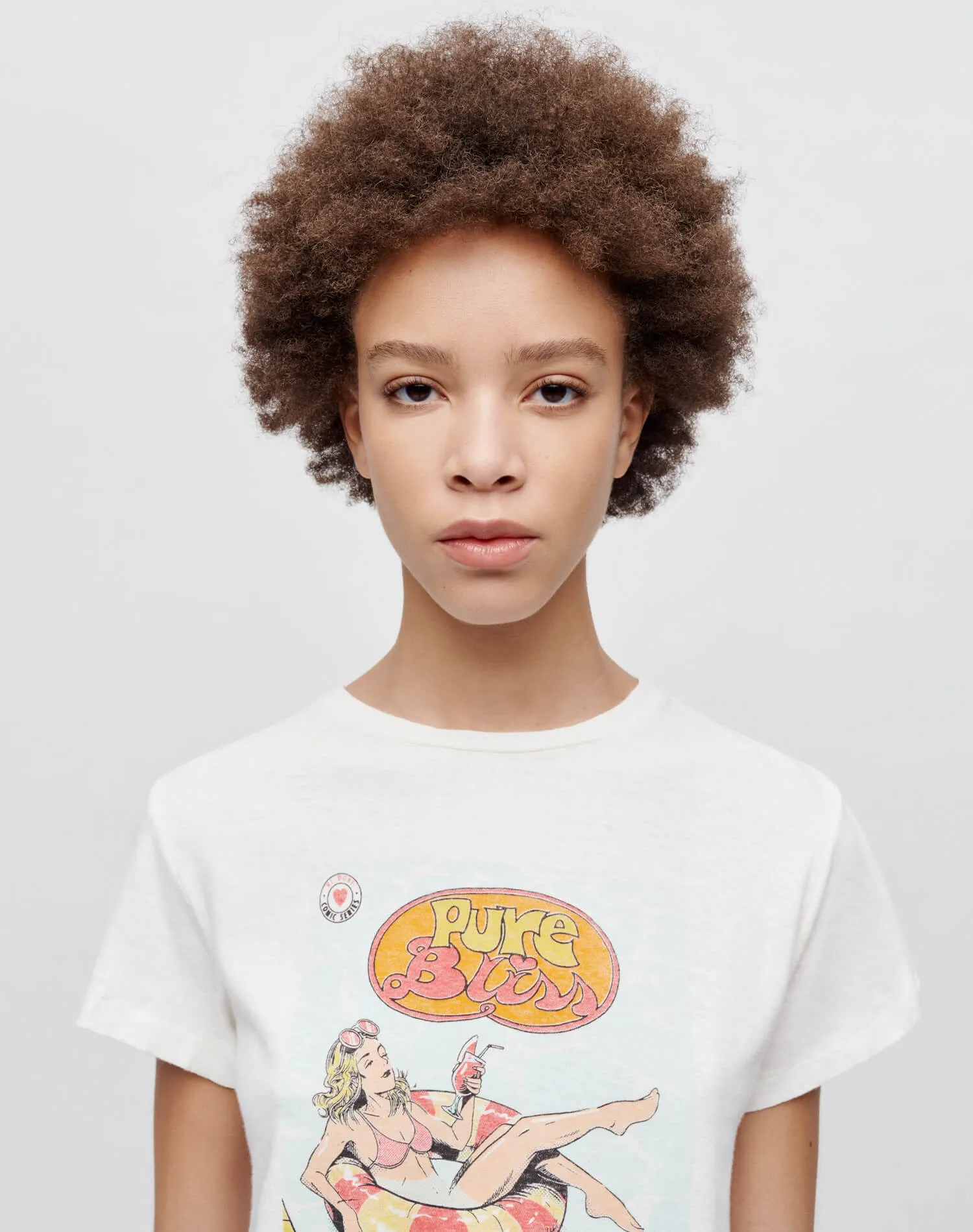 Classic "Pure Bliss" Tee - Vintage White sold by Re/Done product image thumbnail 3