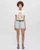 Classic "Pure Bliss" Tee - Vintage White sold by Re/Done