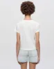 Classic "Pure Bliss" Tee - Vintage White sold by Re/Done