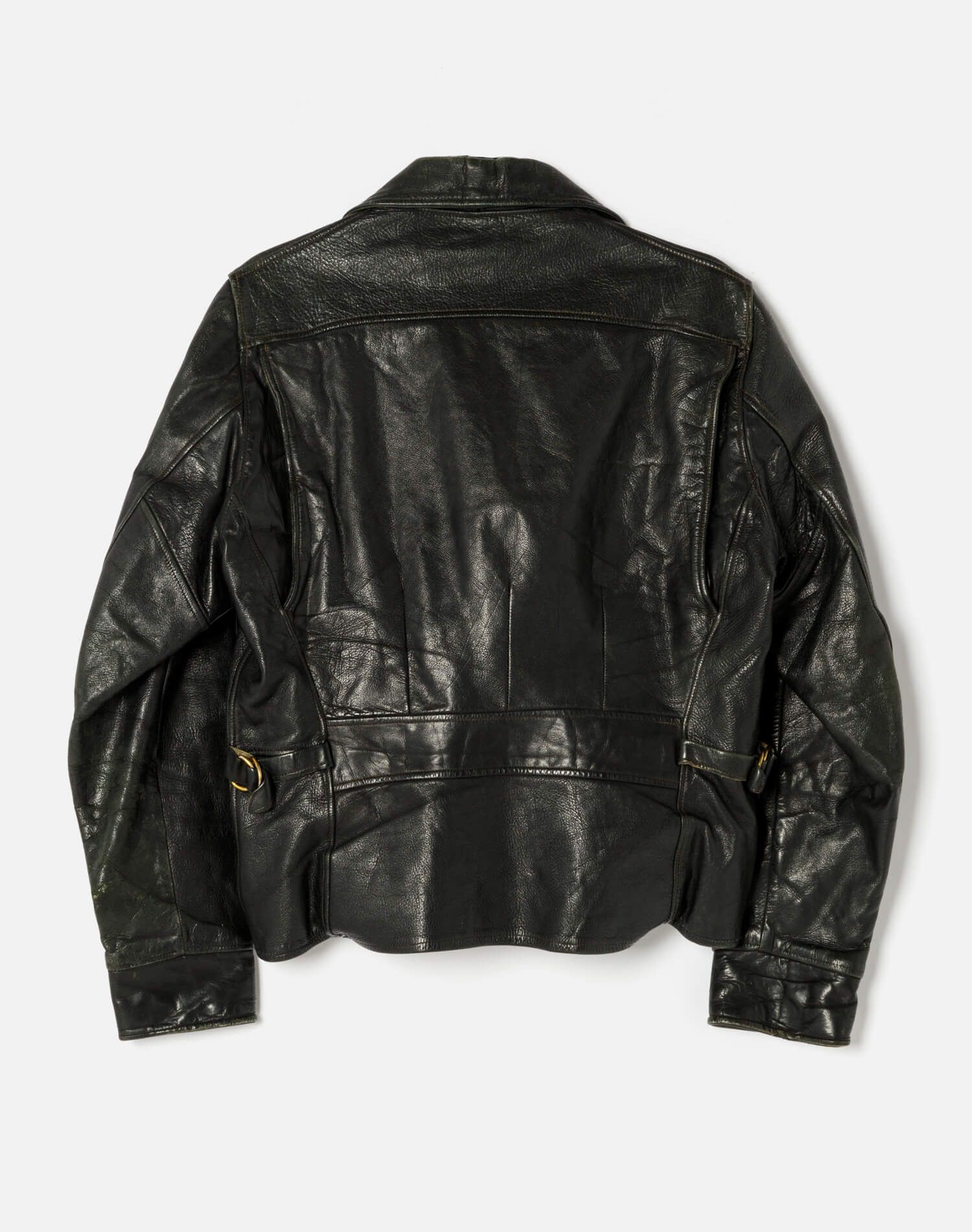 1940s Leather And Brass Jacket - # 16 sold by Re/Done product image thumbnail 2