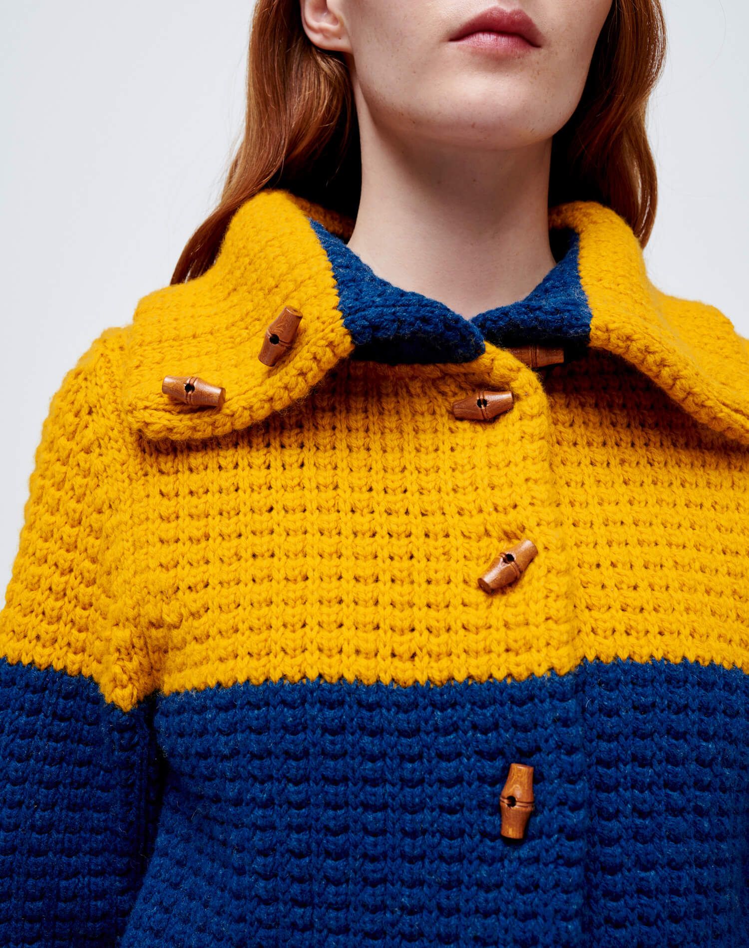 70s Sweater Jacket - Mustard Multi sold by Re/Done product image thumbnail 5
