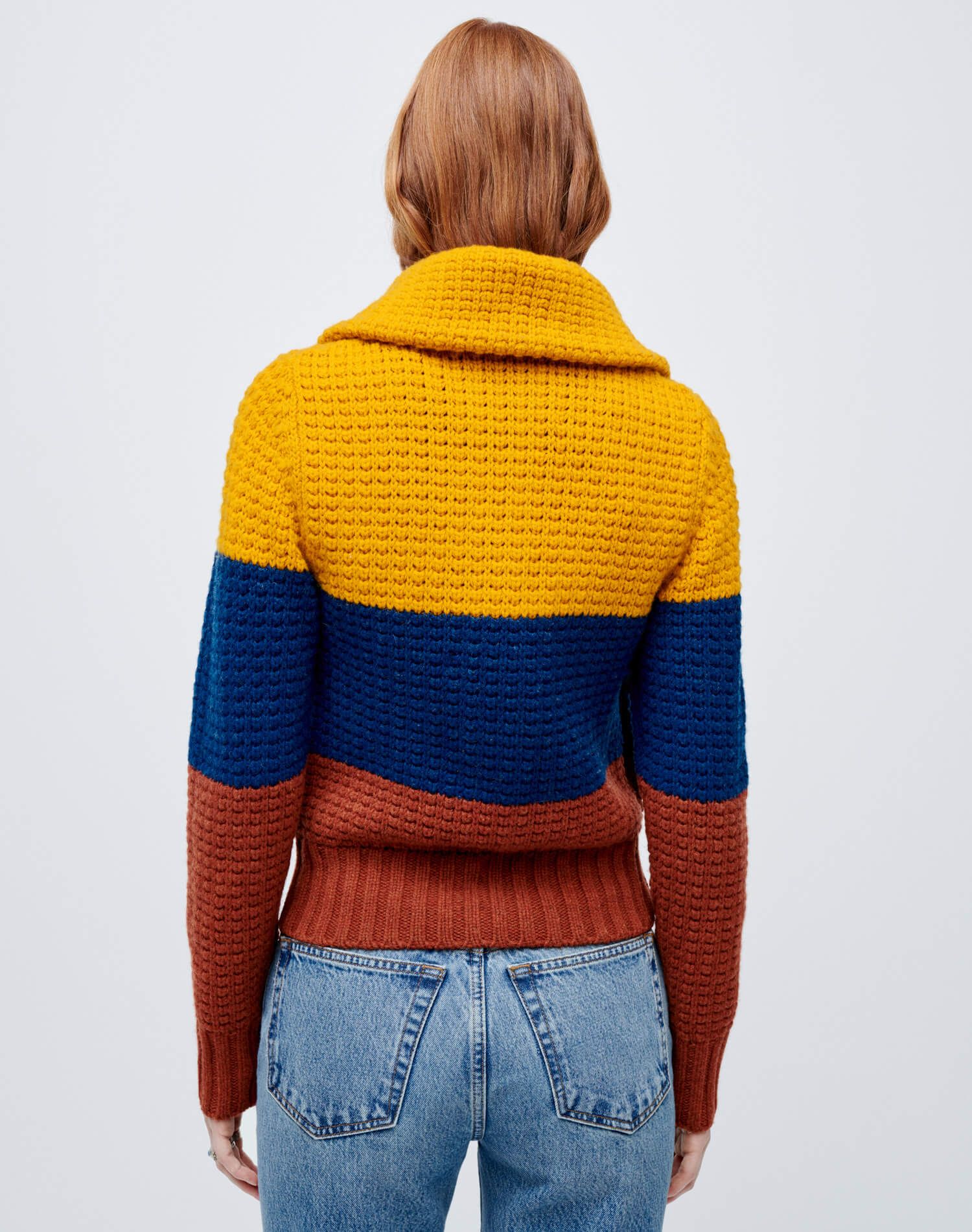 70s Sweater Jacket - Mustard Multi sold by Re/Done product image thumbnail 7