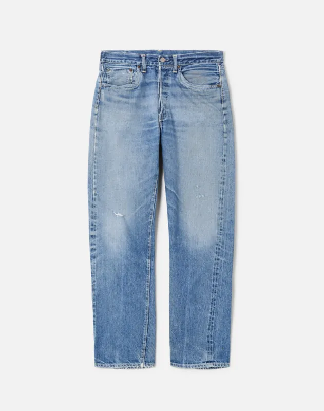 60s Big E Single Stitch Selvedge Levi's 501 sold by Re/Done