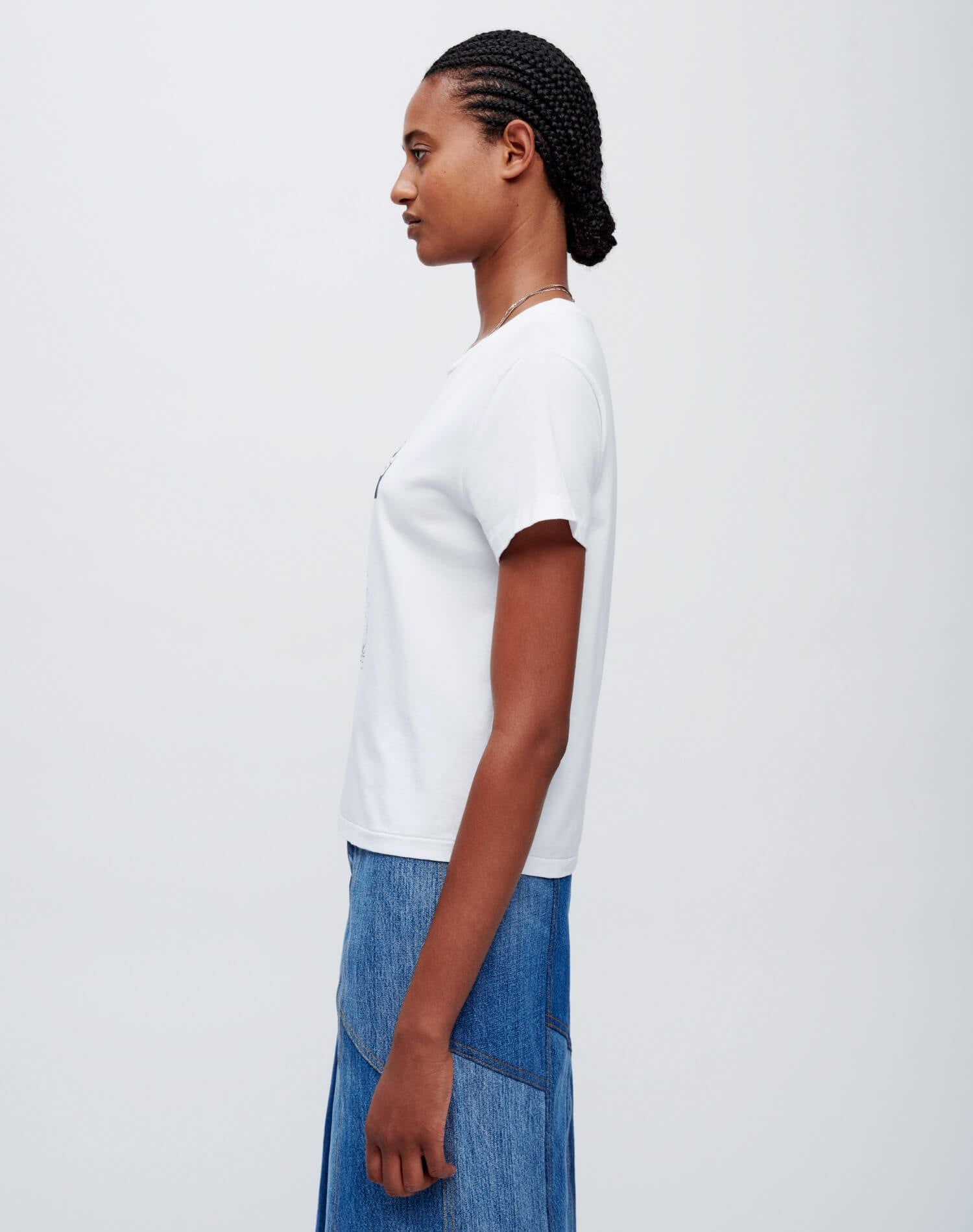 Classic "Snoopy Pure Joy" Tee - Vintage White sold by Re/Done product image thumbnail 4