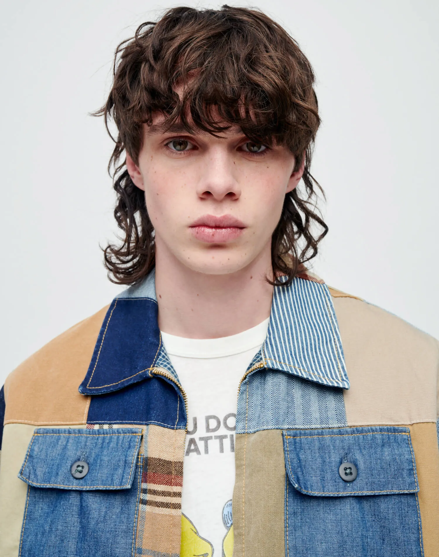 Jacko Of Many Colors - Indigo/Multi sold by Re/Done product image thumbnail 5