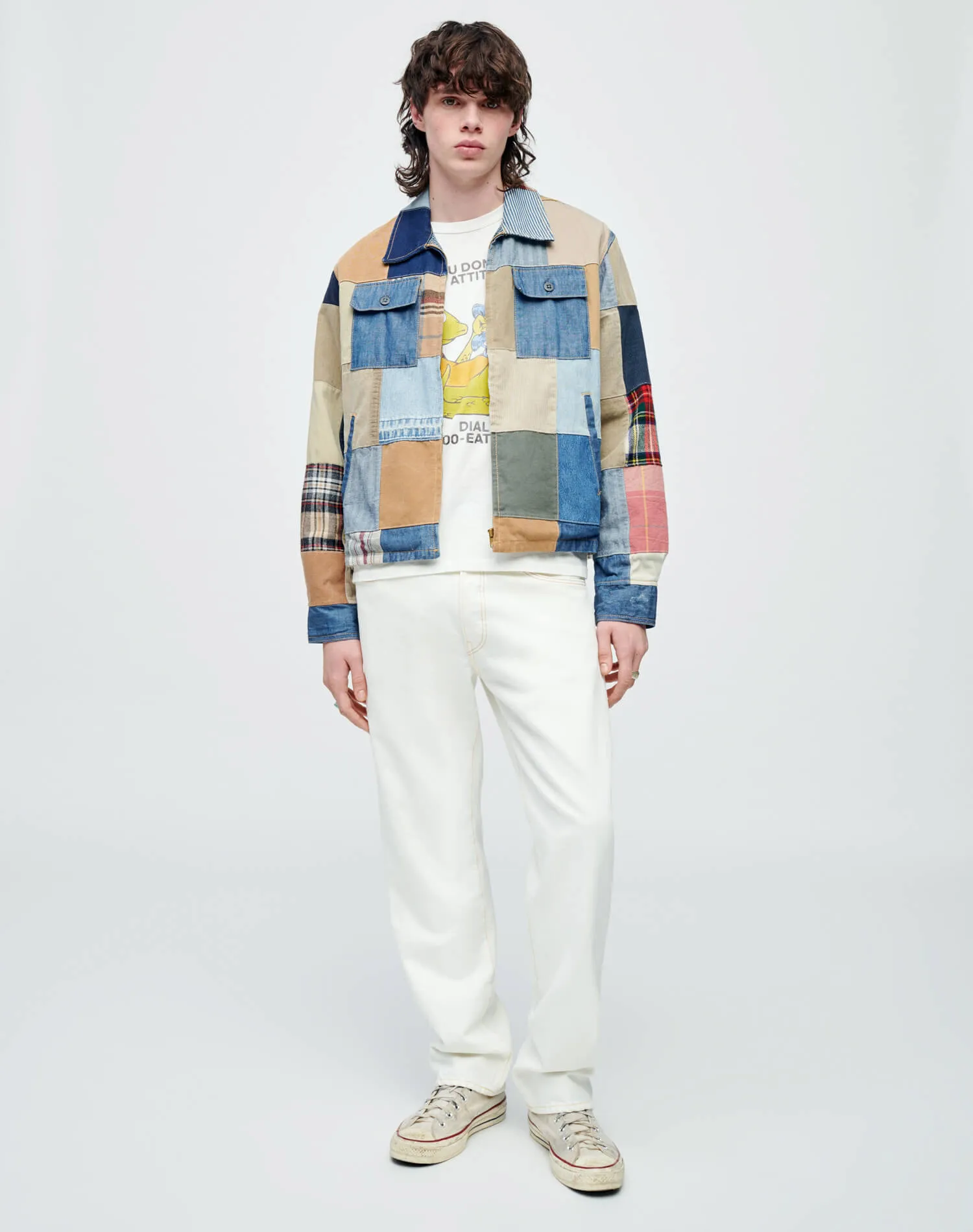 Jacko Of Many Colors - Indigo/Multi sold by Re/Done product image thumbnail 4