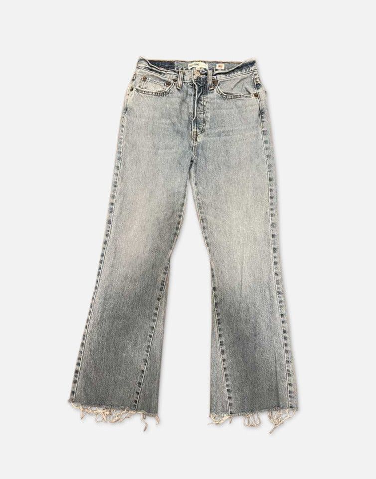 High Rise Crop Flare sold by Re/Done