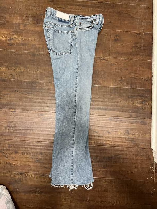 High Rise Crop Flare sold by Re/Done product image thumbnail 5