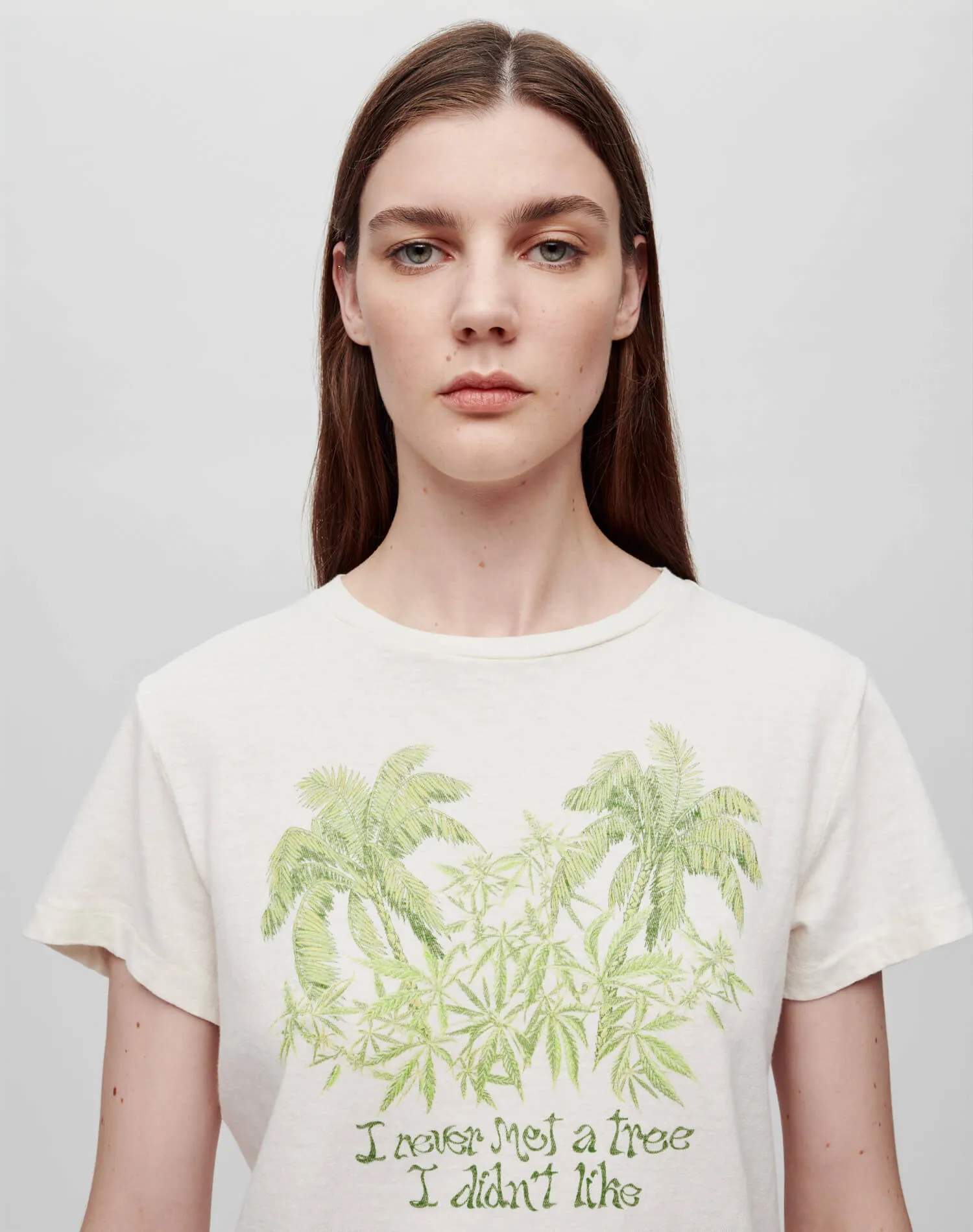 Classic "Tree I Didn't Like" Tees - Vintage White sold by Re/Done product image thumbnail 3