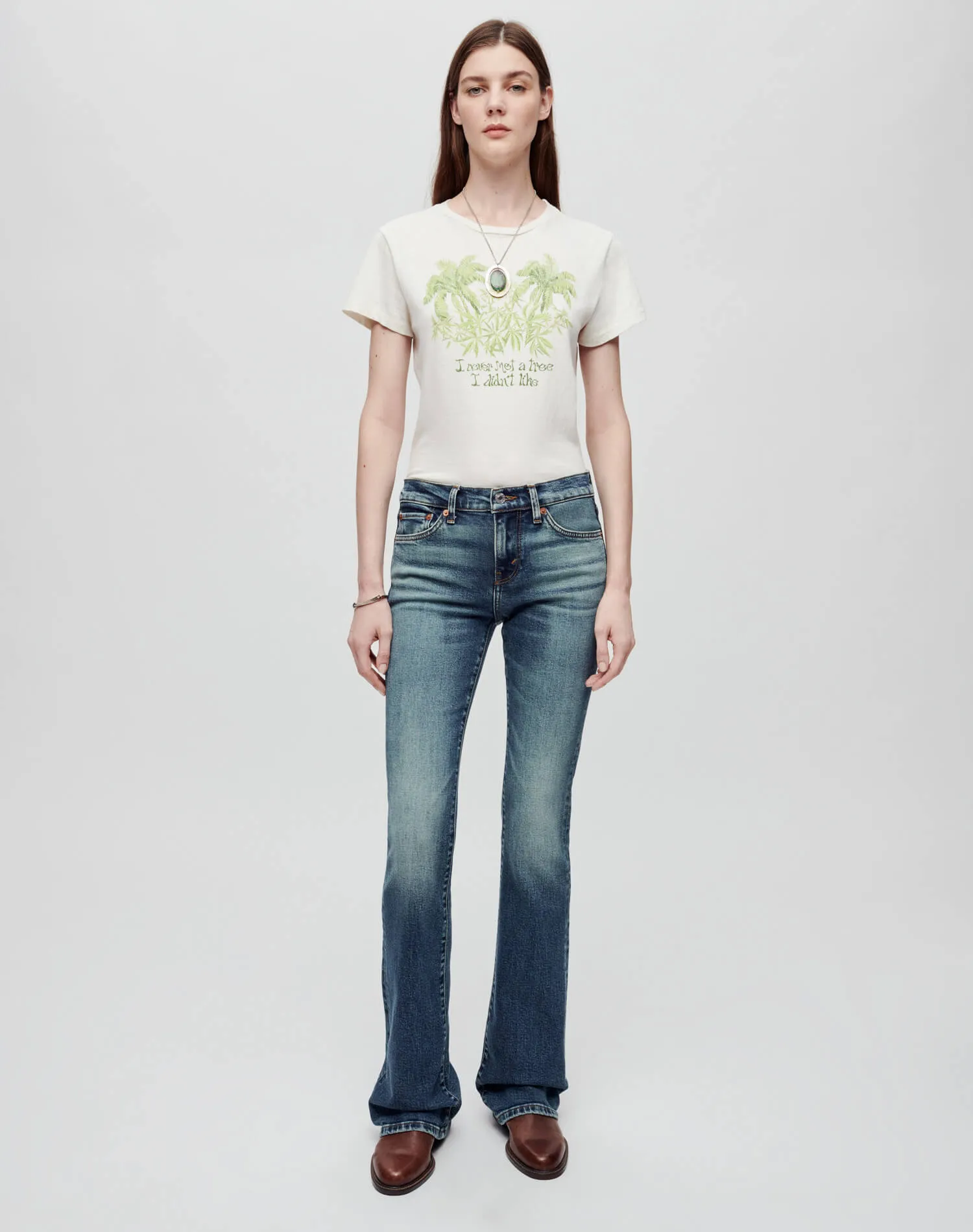 Classic "Tree I Didn't Like" Tees - Vintage White sold by Re/Done product image thumbnail 2