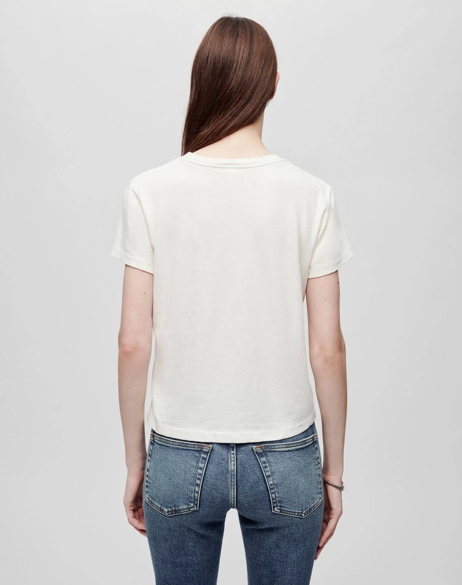 Classic "Tree I Didn't Like" Tees - Vintage White sold by Re/Done product image thumbnail 4