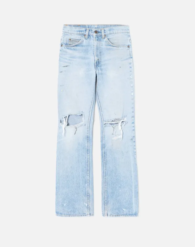 70s Levi's 517 Orange Tab Distressed Jean - #72 made by Re/Done