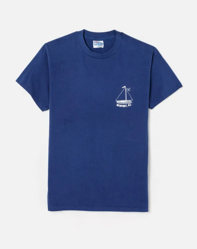 80s Hanes Newport Sailboat Tee - #24 sold by Re/Done